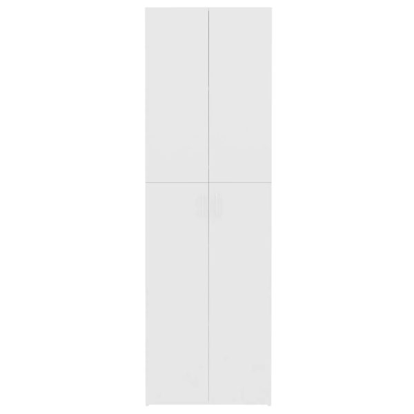 Armadio Per Ufficio Bianco 60x32x190 Cm In Legno Multistrato - Image 6