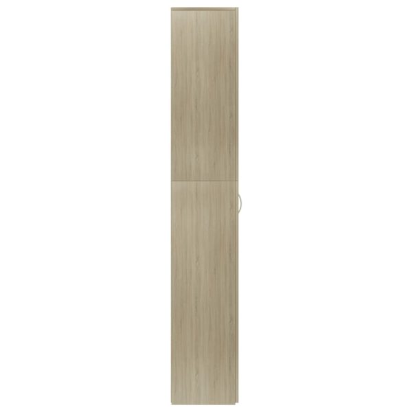 Armadio Per Ufficio Rovere Sonoma 60x32x190cm Legno Multistrato - Image 6