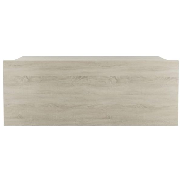 Comodini Pensili 2pz Rovere Sonoma 40x30x15cm Legno Multistrato - Image 4