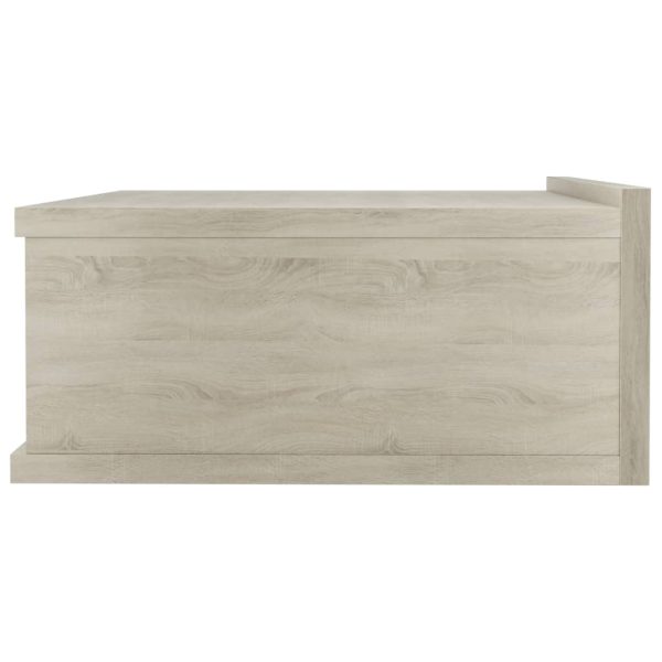 Comodini Pensili 2pz Rovere Sonoma 40x30x15cm Legno Multistrato - Image 5