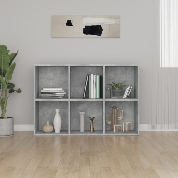 Libreria/credenza Grigio Cemento 66x30x98 Cm Legno Multistrato - Image 4