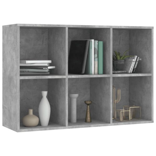 Libreria/credenza Grigio Cemento 66x30x98 Cm Legno Multistrato - Image 5