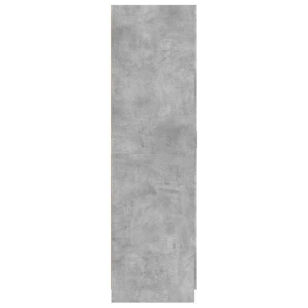 Armadio Grigio Cemento 80x52x180 Cm In Legno Multistrato - Image 6