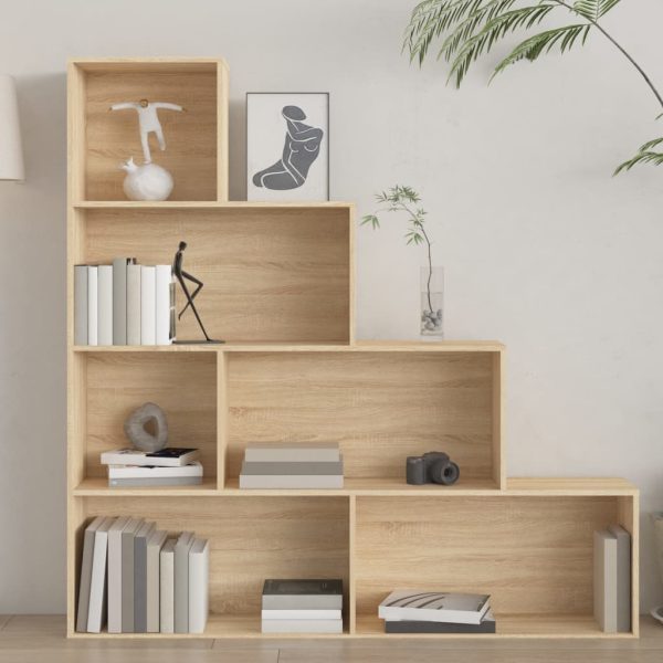 Libreria/divisorio Rovere Sonoma 155x24x160cm Legno Multistrato - Image 3