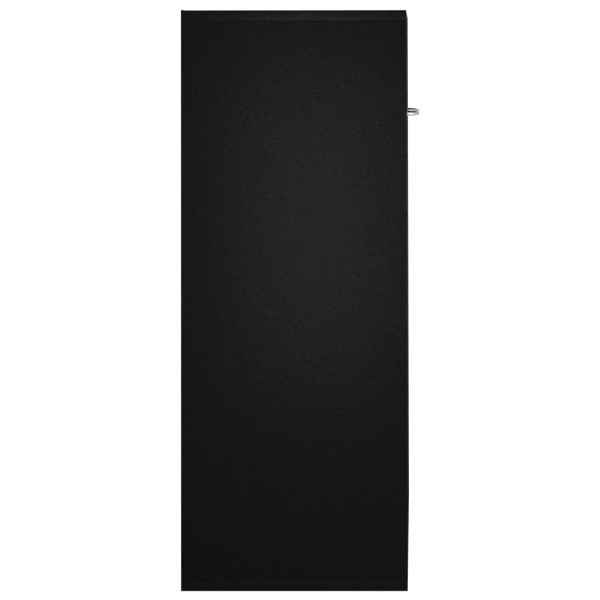 Credenza Nera 60x30x75 Cm In Legno Multistrato - Image 6