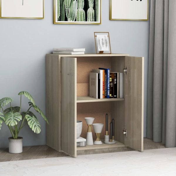 Credenza Rovere Sonoma 60x30x75 Cm In Legno Multistrato - Image 3