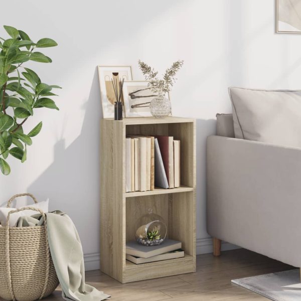 Libreria Rovere Sonoma 40x24x75 Cm In Legno Multistrato - Image 3