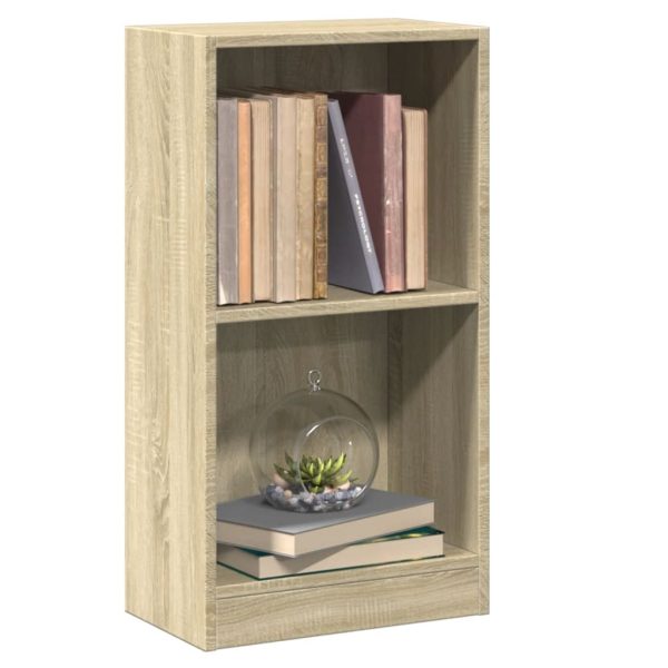 Libreria Rovere Sonoma 40x24x75 Cm In Legno Multistrato - Image 4