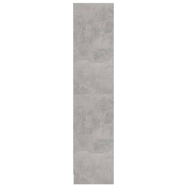 Libreria A 3 Ripiani Cemento 60x24x109 Cm In Legno Multistrato - Image 5