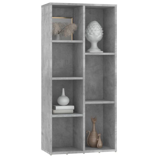 Libreria Grigio Cemento 50x25x106 Cm In Legno Multistrato - Image 3
