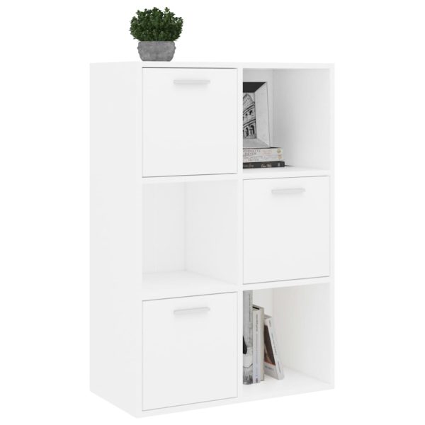 Armadietto Bianco 60x29,5x90 Cm In Legno Ingegnerizzato - Image 4
