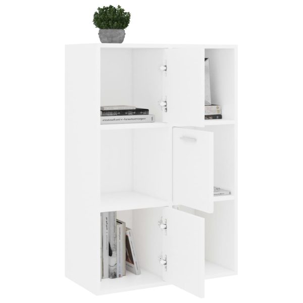 Armadietto Bianco 60x29,5x90 Cm In Legno Ingegnerizzato - Image 5