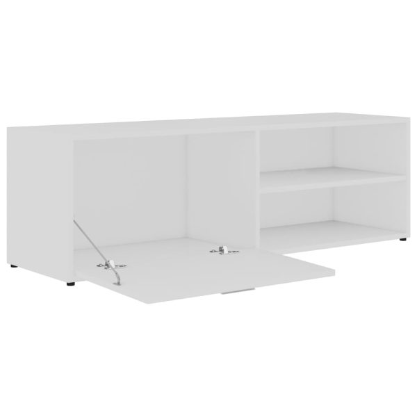 Mobile Porta Tv Bianco 120x34x37 Cm In Legno Multistrato - Image 6