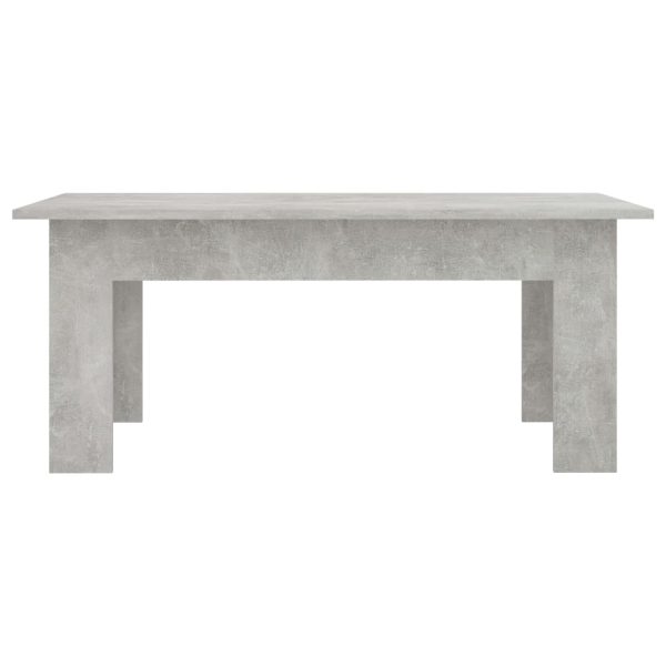 Tavolino Salotto Grigio Cemento 100x60x42 Cm Legno Multistrato - Image 4