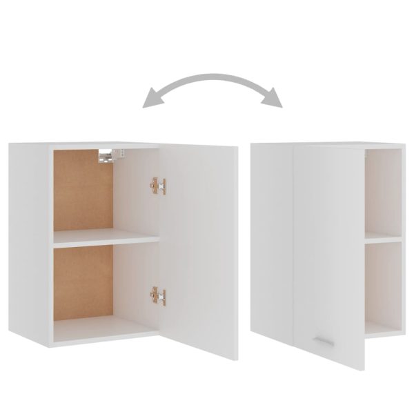 Mobile Pensile Bianco 39,5x31x60 Cm In Legno Multistrato - Image 4