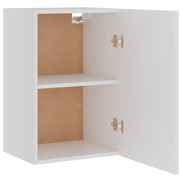Mobile Pensile Bianco 39,5x31x60 Cm In Legno Multistrato - Image 6