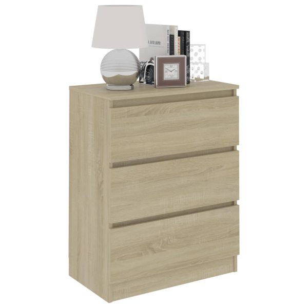 Credenza Rovere Sonoma 60x35x76 Cm In Legno Multistrato - Image 3