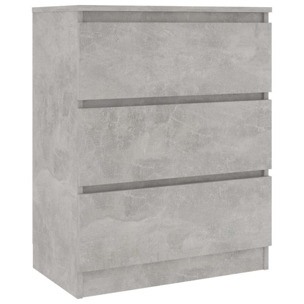 Credenza Grigio Cemento 60x35x76 Cm In Legno Multistrato - Image 4
