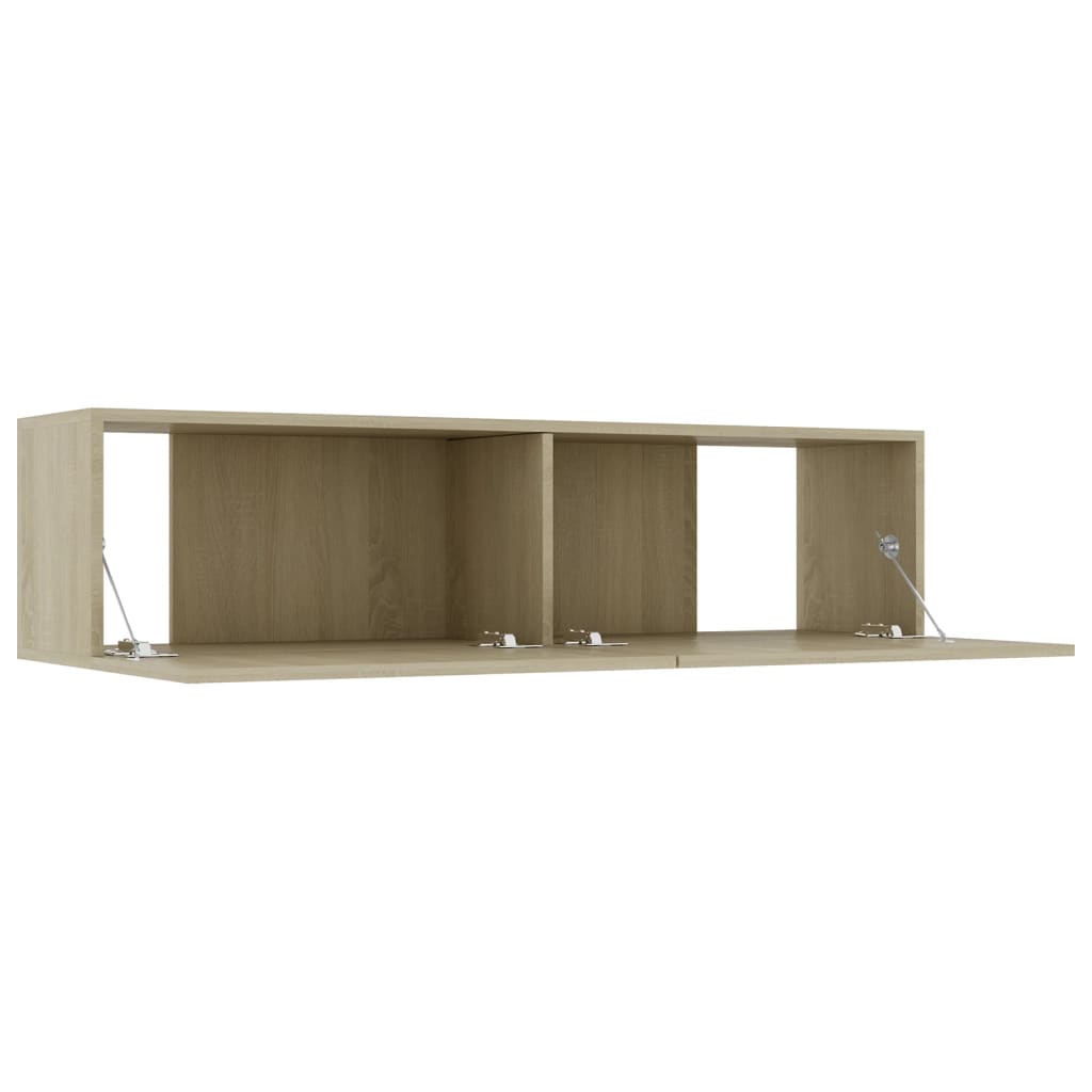 Mobile Porta Tv Rovere Sonoma 120x30x30 Cm In Legno Multistrato - Image 5