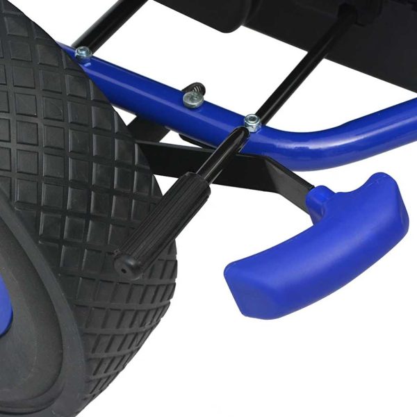 Go Kart A Pedali Con Seduta Regolabile Blu - Image 5
