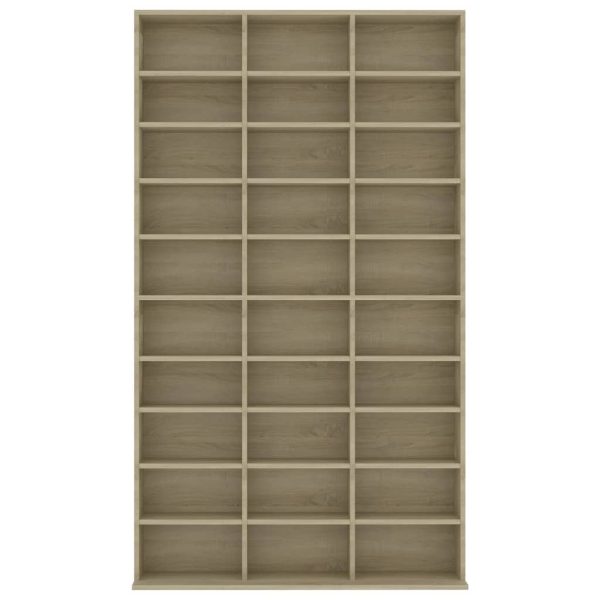 Armadietto Tv Rovere Sonoma 102x16x177,5cm In Legno Multistrato - Image 4