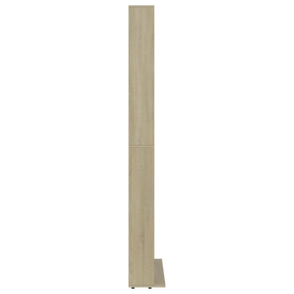 Armadietto Tv Rovere Sonoma 102x16x177,5cm In Legno Multistrato - Image 5