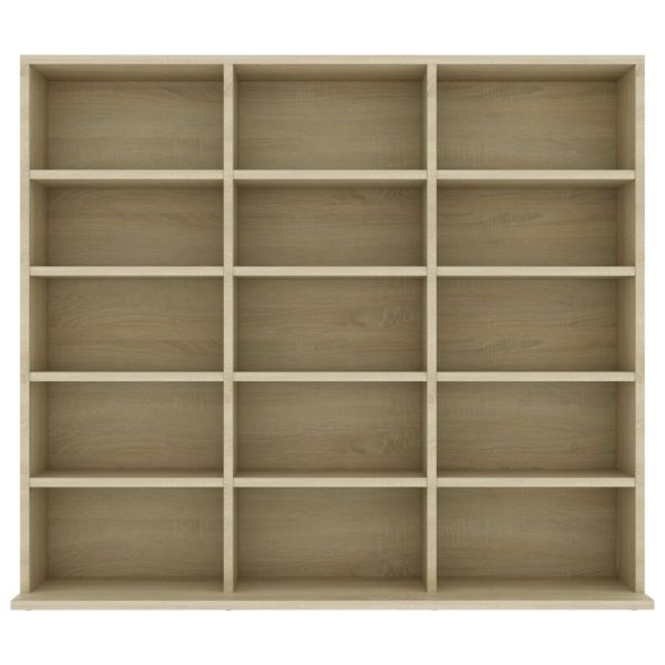 Armadietto Cd Rovere Sonoma 102x23x89,5 Cm In Legno Multistrato - Image 4