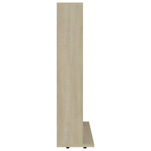Armadietto Cd Rovere Sonoma 102x23x89,5 Cm In Legno Multistrato - Image 5