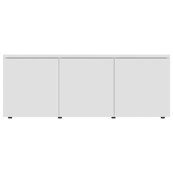 Mobile Porta Tv Bianco 80x34x30 Cm In Legno Multistrato - Image 6