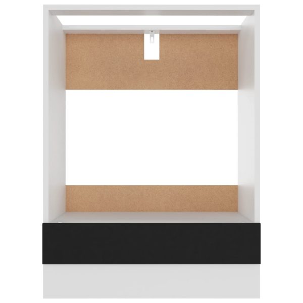 Mobile Per Forno Nero 60x46x81,5 Cm In Legno Multistrato - Image 5