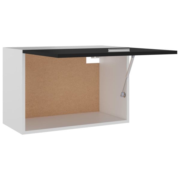 Mobile Pensile Nero 60x31x40 Cm In Legno Multistrato - Image 5