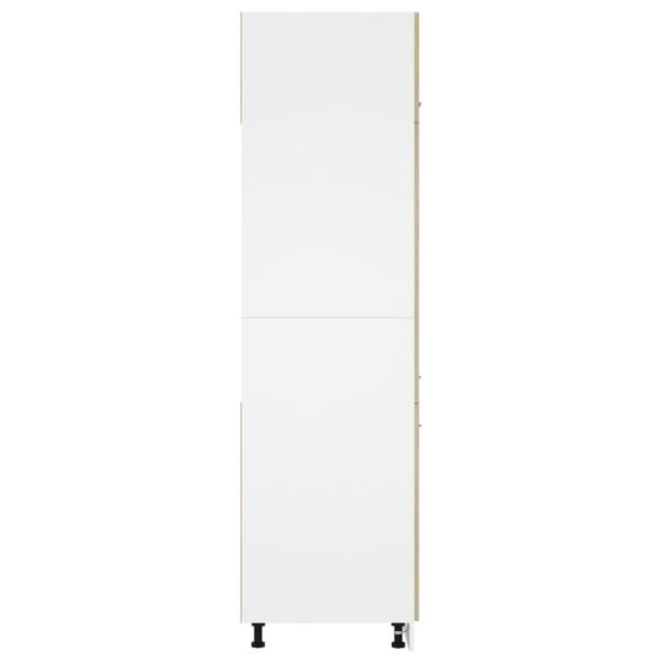 Mobile Per Frigo Rovere Sonoma 60x57x207 Cm Legno Multistrato - Image 6