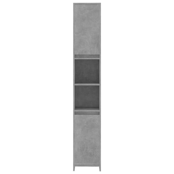 Mobile Da Bagno Grigio Cemento 30x30x183,5 Cm Legno Multistrato - Image 6