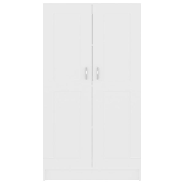 Libreria Bianca 82,5x30,5x150 Cm In Legno Multistrato - Image 6