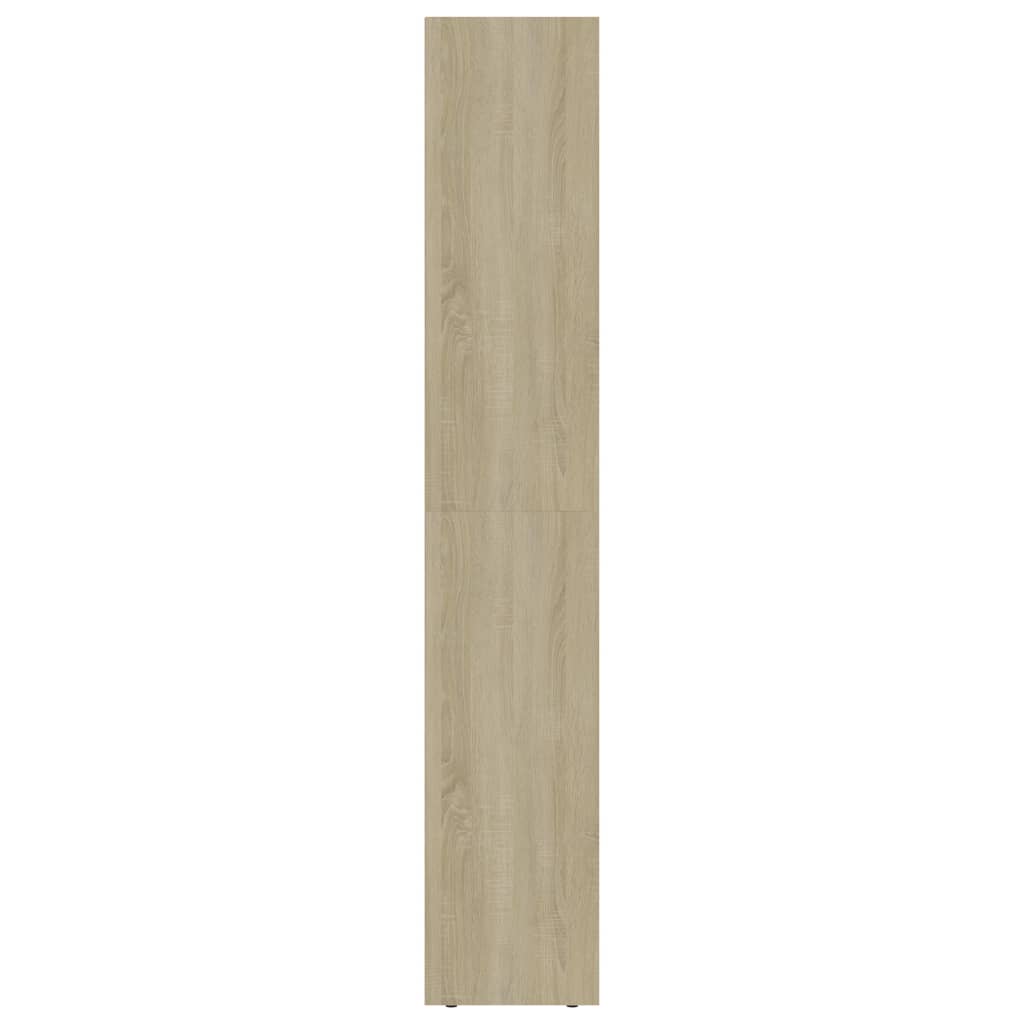 Libreria Rovere Sonoma 36x30x171 Cm In Legno Multistrato - Image 5