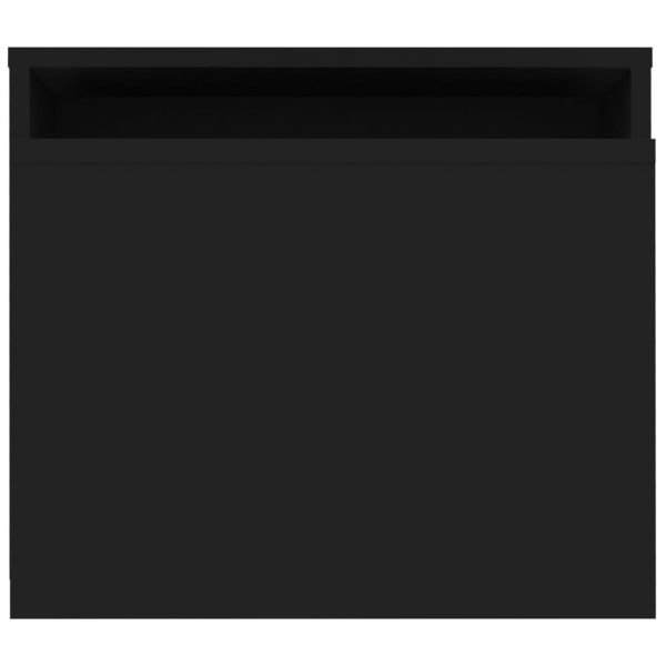 Set Tavolini Da Salotto Nero 100x48x40 Cm In Legno Multistrato - Image 6