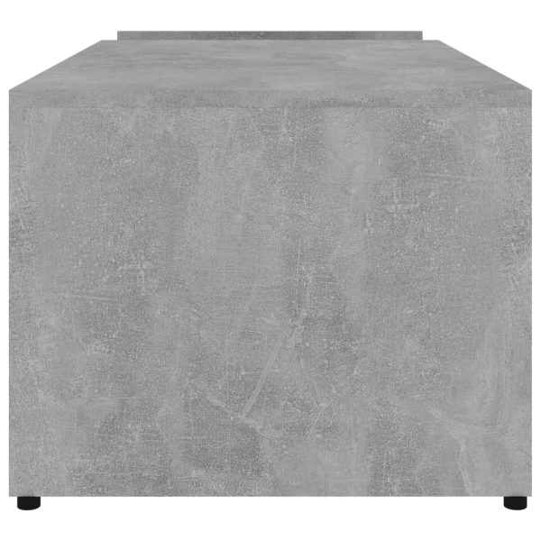 Tavolino Da Salotto Grigio Cemento 90x45x35cm Legno Multistrato - Image 5