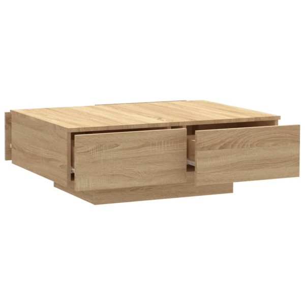 Tavolino Da Salotto Rovere Sonoma 90x60x31 Cm Legno Multistrato - Image 5