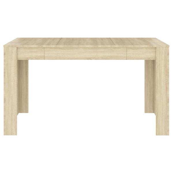 Tavolo Da Pranzo Rovere Sonoma 140x74,5x76 Cm Legno Multistrato - Image 3