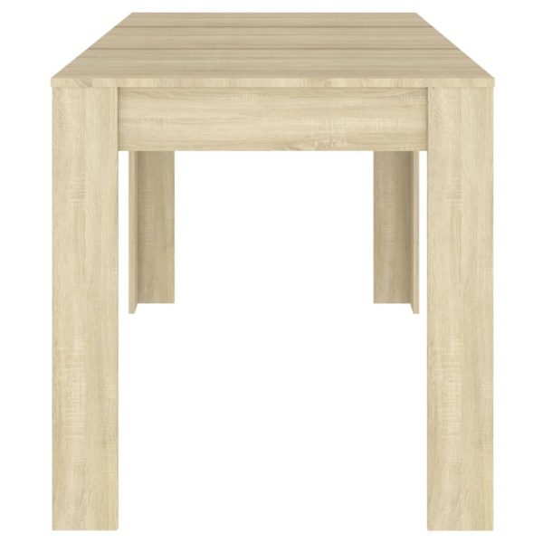 Tavolo Da Pranzo Rovere Sonoma 140x74,5x76 Cm Legno Multistrato - Image 4