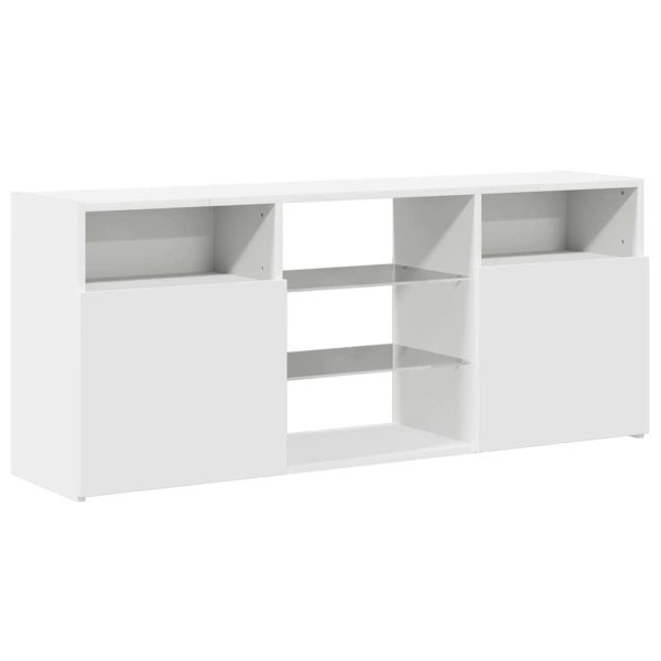 Mobile Porta Tv Con Luci Led Bianco 120x30x50 cm - Image 6