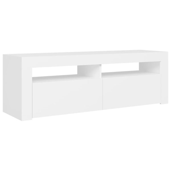 Mobile Porta Tv Con Luci Led Bianco 120x35x40 cm - Image 3