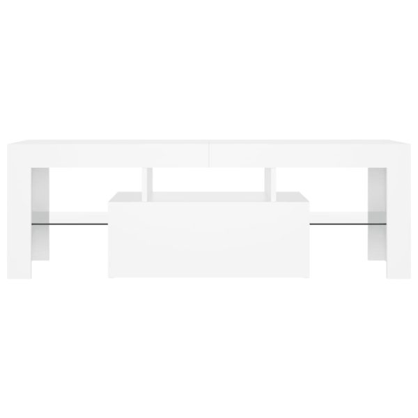 Mobile Porta Tv Con Luci Led Bianco 120x35x40 cm - Image 5