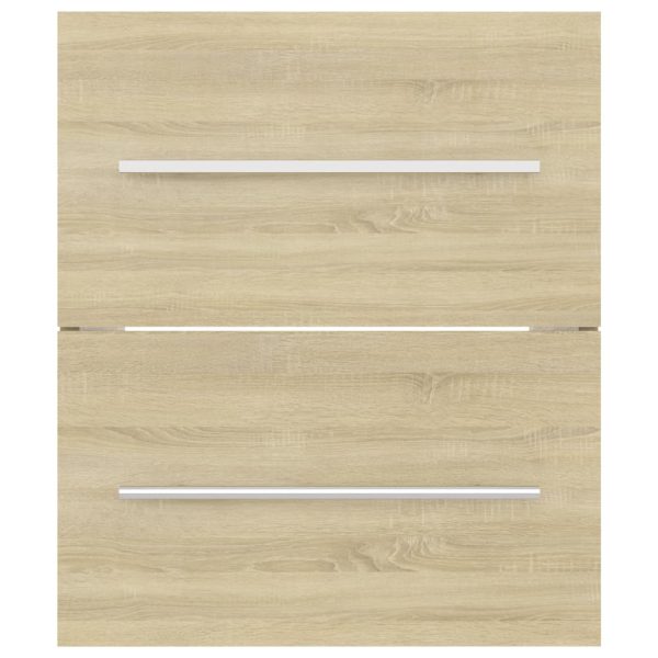 Mobile Lavabo Rovere Sonoma 41x38,5x48 Cm In Legno Multistrato - Image 4
