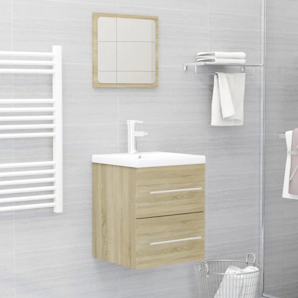 Mobile Lavabo Rovere Sonoma 41x38,5x48 Cm In Legno Multistrato - Image 6