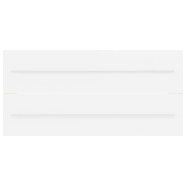 Mobile Lavabo Bianco 100x38,5x48 Cm In Legno Multistrato - Image 4