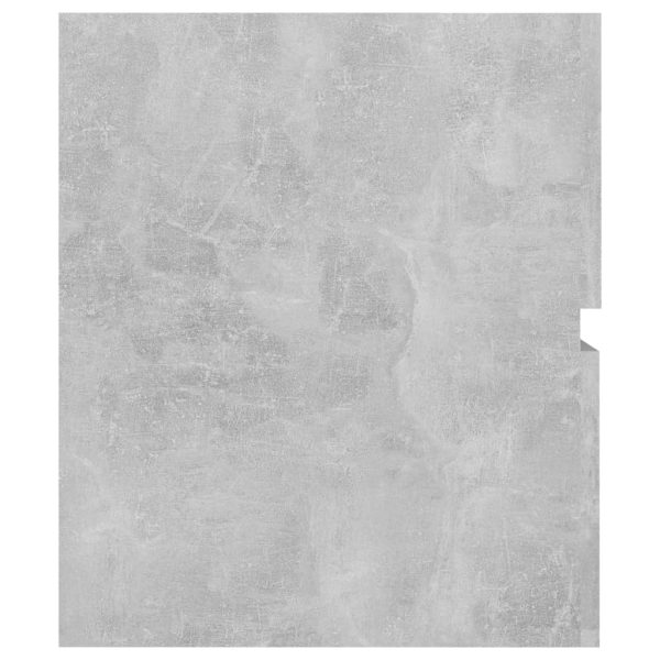 Mobile Lavabo Grigio Cemento 60x38,5x45 Cm In Legno Multistrato - Image 5