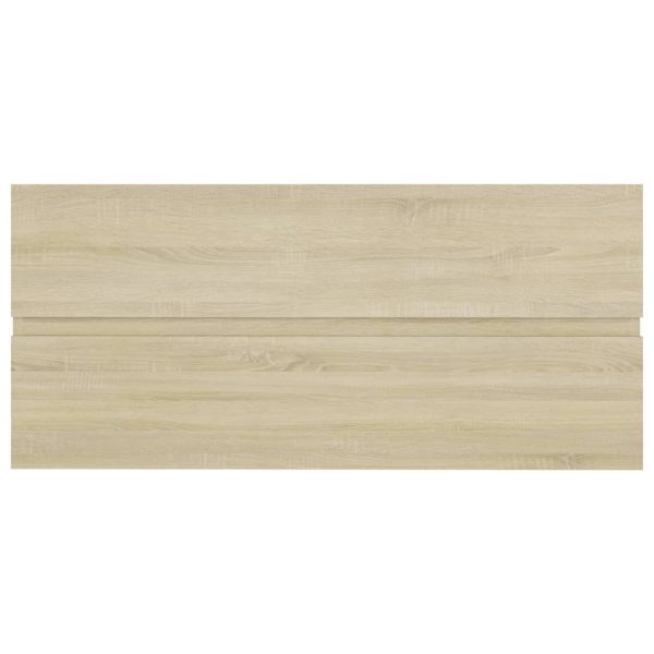 Mobile Lavabo Rovere Sonoma 100x38,5x45 Cm Legno Multistrato - Image 5