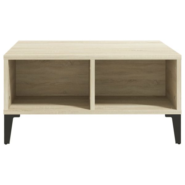 Tavolino Da Salotto Rovere Sonoma 60x60x30 Cm Legno Multistrato - Image 3