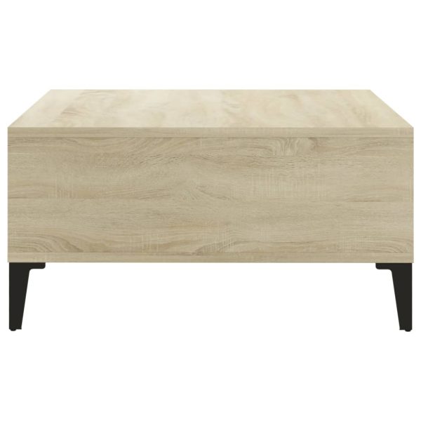 Tavolino Da Salotto Rovere Sonoma 60x60x30 Cm Legno Multistrato - Image 4
